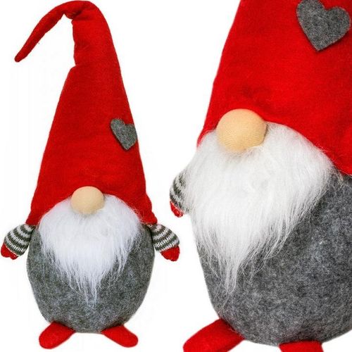 Skrzat Gnom z czerwoną czapką 40cm na Arena.pl