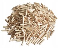 Kołki drewniane meblowe montażowe 8mm x 35mm 1 kg