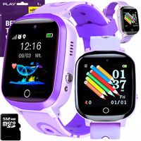 SMARTWATCH ZEGAREK DLA DZIECI KARTA SIM ROZMOWY APARAT GRY TELEFON MENU PL