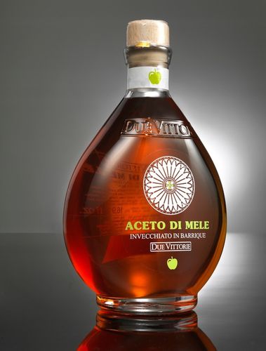 Włoski ocet jabłkowy DUE VITTORIE NIEFILTROWANY naturalnie słodki 500ml na Arena.pl