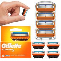 ORYGINALNE WKŁADY NOŻYKI OSTRZA WYMIENNE DO MASZYNKI GILLETTE FUSION 5