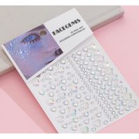 samoprzylepne naklejki z kryształkami ont07