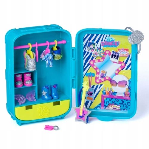 Kookyloos Lalka Suzie Q Akcesoria Walizka Zwierzątko Figurka 2 Stoje na Arena.pl