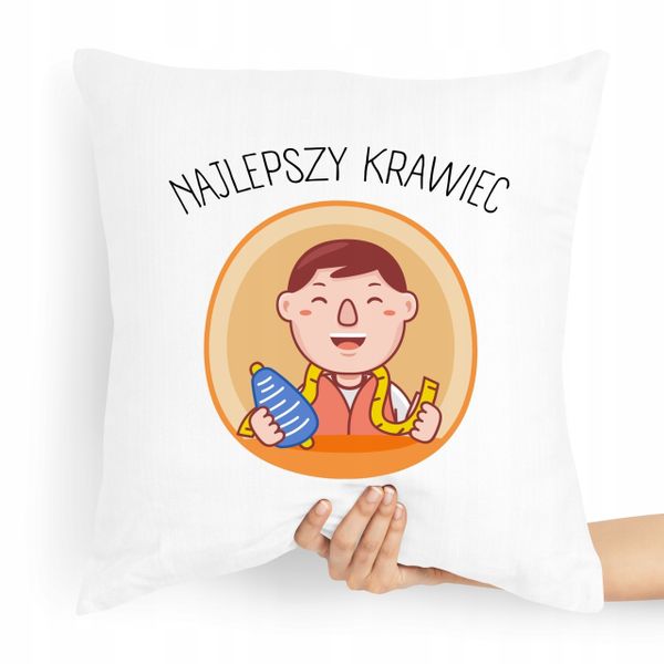 Poduszka Krawcowej Krawca Najlepszy Krawiec Z Nadrukiem Ze Zdjęciem zdjęcie 1