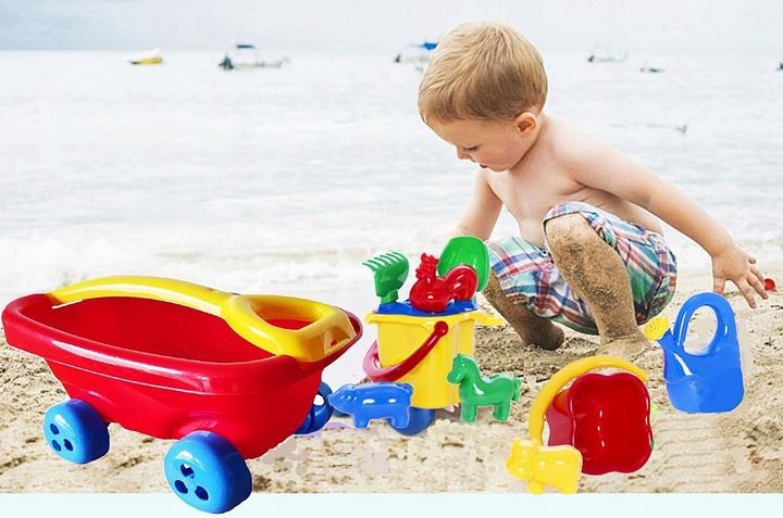 WÓZEK WÓZECZEK TACZKA + FOREMKI DLA MALUSZKA PL DZ zdjęcie 5