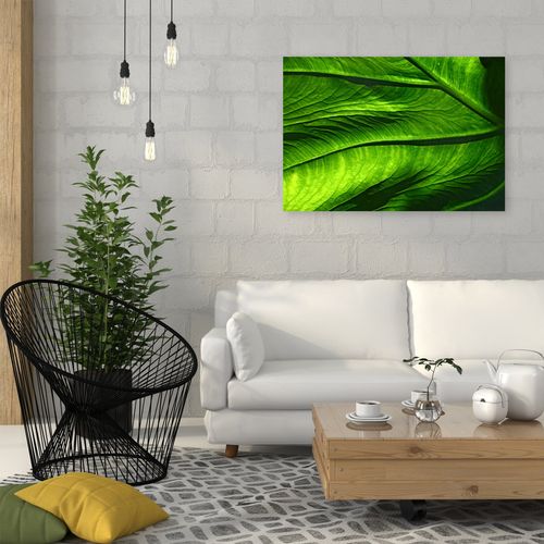 Deco Panel, Liście abstrakcja 120x80 na Arena.pl