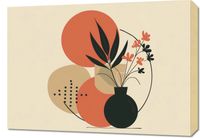 Obraz 70x50cm Wazon z Kwiatami