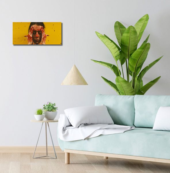 Obraz 50x20cm Dotyk Ekspresji Własnej zdjęcie 2