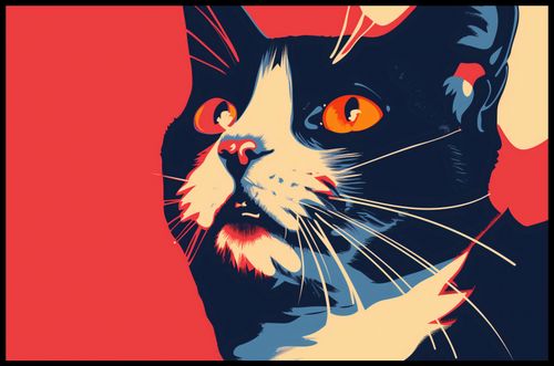 Plakat 91,5x60cm Szok na Arena.pl