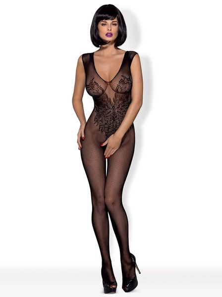 Bodystocking N112 Czarne S/M/L zdjęcie 2