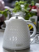 CZAJNIK ELEKTRYCZNY BEZPRZEWODOWY ELDOM C265 NOWOCZESNY DESIGN MOCNY biały