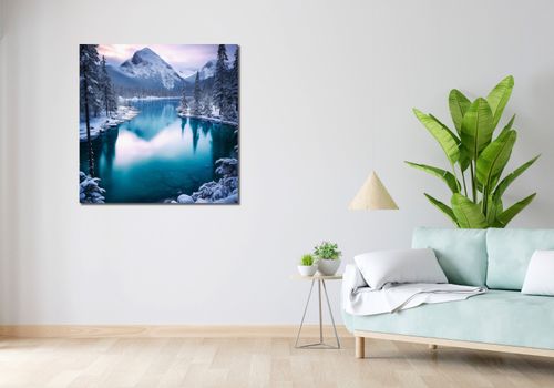 Obraz 90x90cm Górzyste Prześwity na Arena.pl