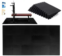 Gruba MATA ochronna PUZZLE POD SPRZĘT do ćwiczeń NA SIŁOWNIĘ 172x88cm