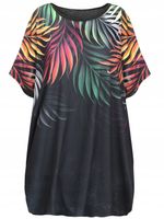 Kobieca bluzka z uroczym nadrukiem 50/52 5XL/6XL