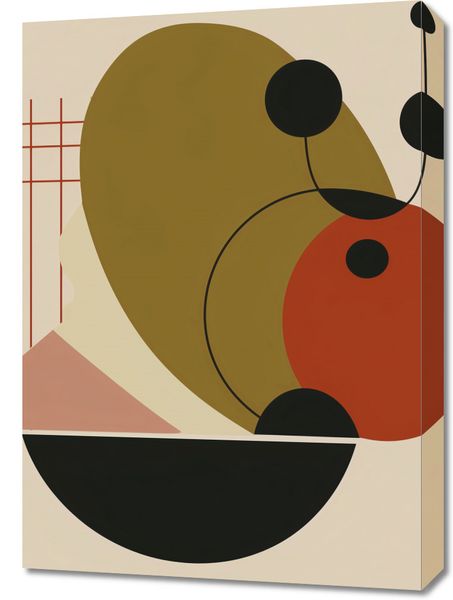 Obraz 50x70cm Geometryczny Balans zdjęcie 1