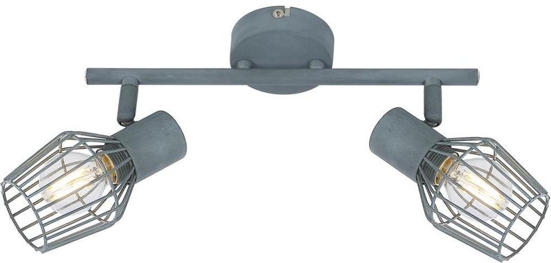 Viking listwa 2x40W E14 szary zdjęcie 1