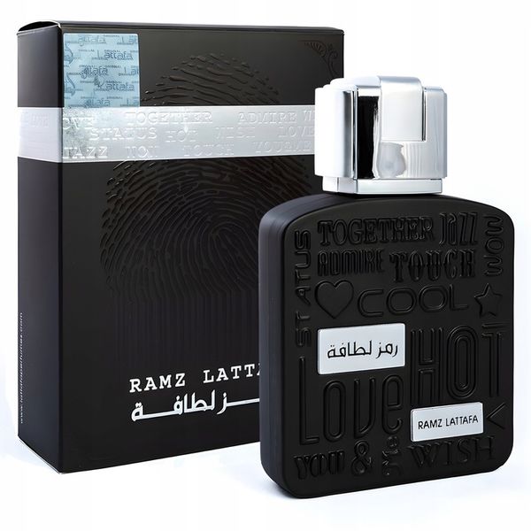 PERFUMY MĘSKIE LATTAFA RAMZ SILVER ORIENTALNE WANILIOWE OWOCOWE SŁODKIE zdjęcie 3