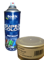 FARBA W SPRAYU LAKIER SUPER COLOR METALLIC SREBRNY 400ML