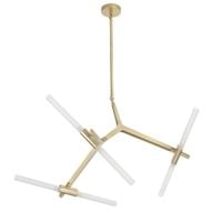 Lampa wisząca STICKS-6 złota
