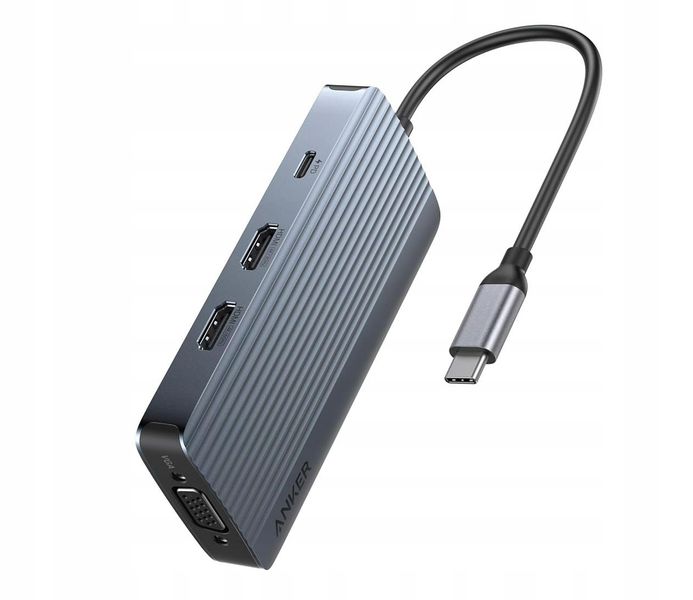 Hub Anker USB-C 8-in-1 Triple Display zdjęcie 1