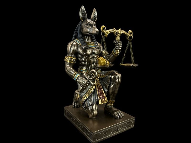 KLĘCZĄCY ANUBIS VERONESE WU77959A4 zdjęcie 1