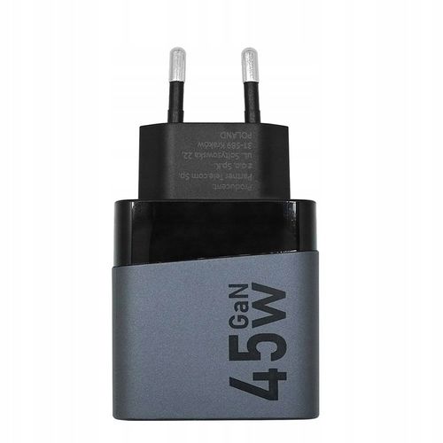 Szybka Ładowarka Sieciowa USB USB-C SFC 2.0 PD 45W do Galaxy S23 S24 Ultra na Arena.pl
