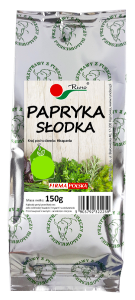 RUNO PAPRYKA SŁODKA 150G zdjęcie 1