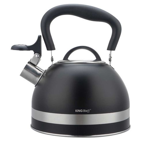 czajnik 1,8l z gwizdkiem kinghoff kh-1858 czarny na Arena.pl