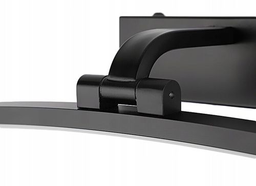 Kinkiet LED łazienkowy nad lustro OKRĄGŁY WYGIĘTY 10W na Arena.pl