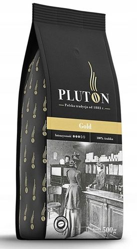 Kawa ziarnista Pluton Gold 500g na Arena.pl