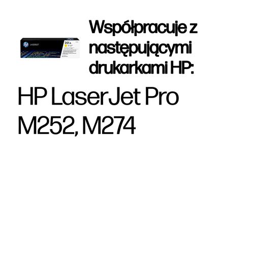 Toner HP 201A yellow 1400str. na Arena.pl