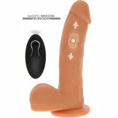 get real pulsating motion - silikonowy model z pulsacją magnetyczną 20 cm