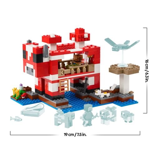 LEGO Minecraft 21270 Dom grzybowej krowy na Arena.pl