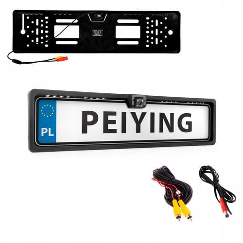Kamera cofania w ramce tablicy 12V LED tryb nocny na Arena.pl