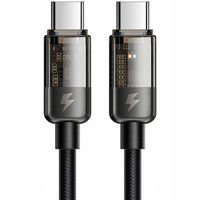 2 x MCDODO KABEL PRZEWÓD USB TYP C SZYBKIE ŁADOWANIE DO TELEFONU 100W 1,8 M