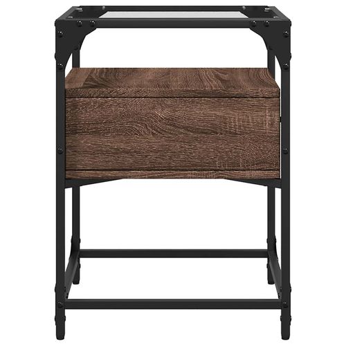 Szafka nocna, brązowy dąb, 40x40x55 cm na Arena.pl