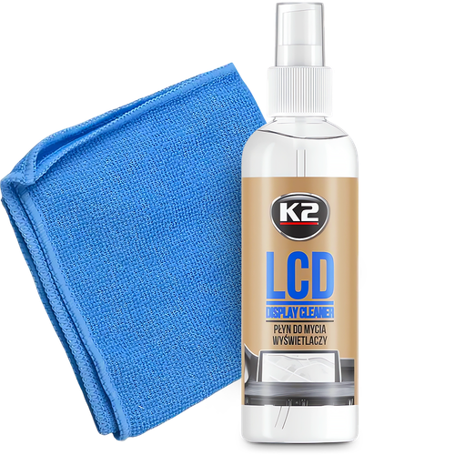 K2 LCD PŁYN DO CZYSZCZENIA EKRANÓW MATRYC LCD LED GPS OLED + MIKROFIBRA na Arena.pl