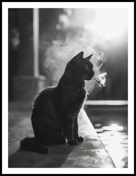 Plakat 60x80cm Kocia Przerwa zdjęcie 3