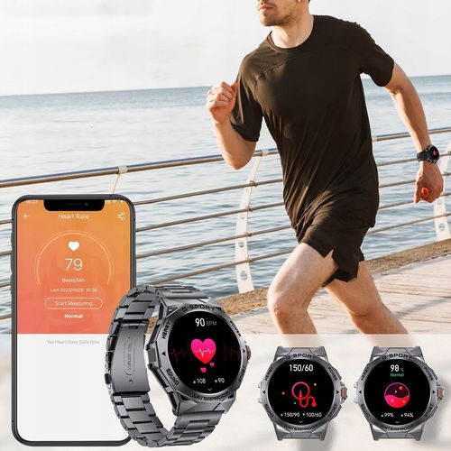 Smartwatch niktrade 201396255 czarny na Arena.pl