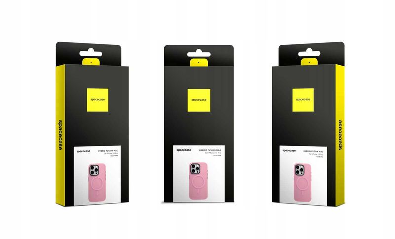 Spacecase Hybrid Fusion Mag Iphone 16 Pro Pink zdjęcie 13