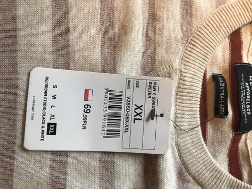 Męski sweter Reserved rozmiar XXL na Arena.pl