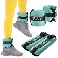 OBCIĄŻNIKI NA NADGARSTKI RĘCE I KOSTKI TRENING SIŁOWNIA ĆWICZENIA 2x0,5 KG