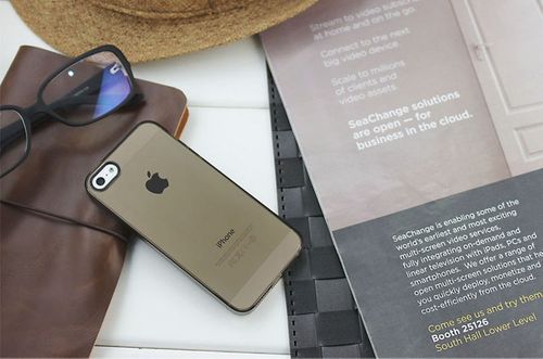 Etui JCPAL dla iPhone 5 - Ultra-thin Case (Grey) na Arena.pl