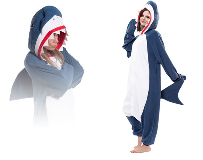 Kigurumi Onesie PiŻama Kombinezon Rekin Xl Arena Pl