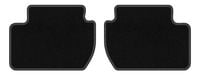 Dywaniki welurowe tylne Mitsubishi Outlander II 2006-2013 czarne