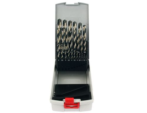 ZESTAW 25 wierteł do stali, metalu, tworzyw i drewna BOSCH HSS na Arena.pl