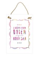 Nowa siła – Obraz – Tabliczka motywacyjna 20×30