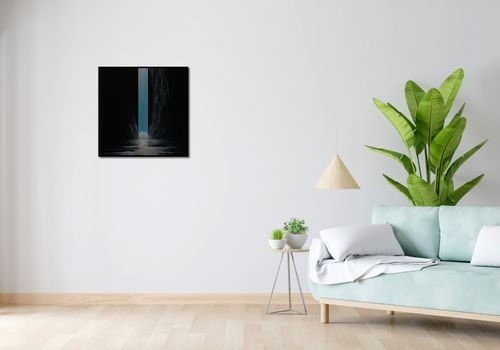 Plakat 60x60cm Wodospad Światła na Arena.pl