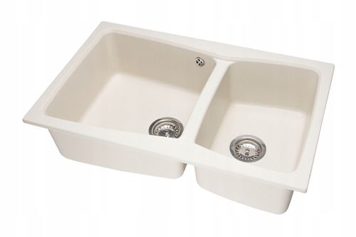 ZLEW ZLEWOZMYWAK GRANIT 8 kolorów 80x50 + SYFON na Arena.pl