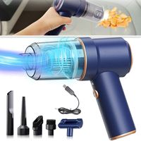 BEZPRZEWODOWY MINI ODKURZACZ RĘCZNY DLA SAMOCHODU DOMU AKUMULATOR 2000MAH